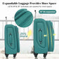 4 Piece Expandable Luggage Set (4 Count)