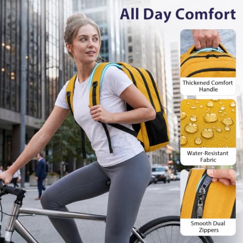 Yellow Backpack for Women