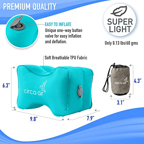 Inflatable Knee Pillow for Side Sleepers