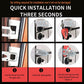 3 Packs Portable Door Stop Alarm & Door Lock (4 Count)