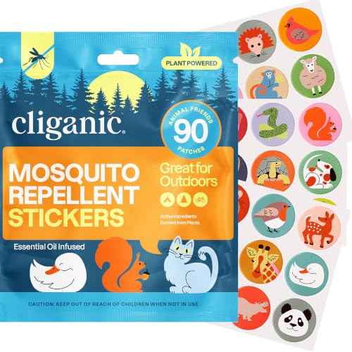 Mosquito Repellent Stickers for Kids & Adults (90 Count)
