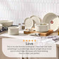 Ingenio Essentials Cookware Set with Detachable