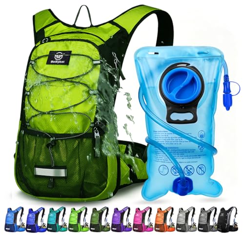 Insulated Hydration Backpack Pack with 3L BPA Free Leak Proof Water Bladder