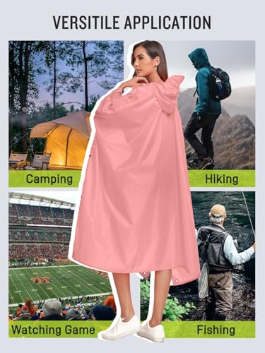 Double Layer Rain Poncho