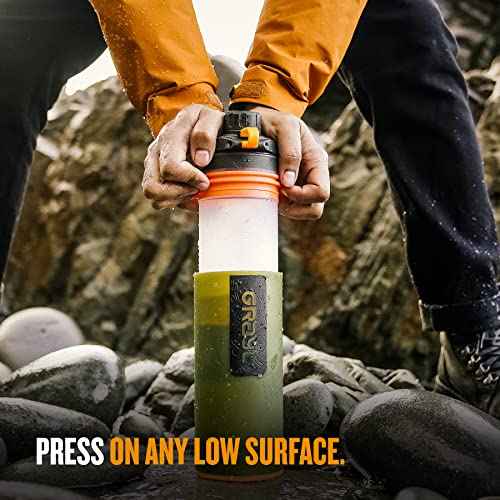GeoPress 24 oz Water Purifier & Water Filter Bottle