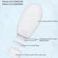 Silicone Travel Bottles for Toiletries TSA Approved Travel Size Containers Set 4 Pack Portable Leak Proof Refillable Cosmetic Squeeze Bottles Shampoo Hair Conditioner Body Lotion Bath Shower Gel