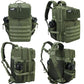 Military Tactical Backpack for Men and Women 45L Army 3 Days Assault Pack Bag Large Rucksack with Molle System Forest Green