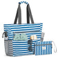Beach Bag Waterproof Sandproof Large Capacity Foldable for Women