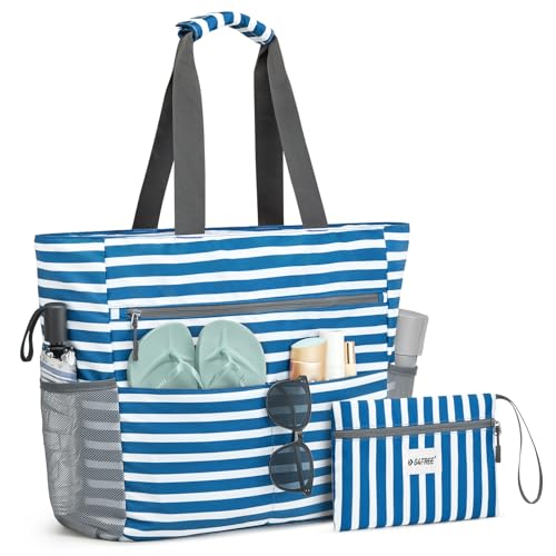 Beach Bag Waterproof Sandproof Large Capacity Foldable for Women