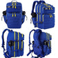 Military Tactical Backpack for Men and Women 45L Army 3 Days Assault Pack Bag Large Rucksack with Molle System Blue Yellow