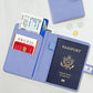 Premium Leather Passport Holder Covers Case