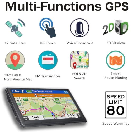 N700 GPS Navigator for Car Truck RV