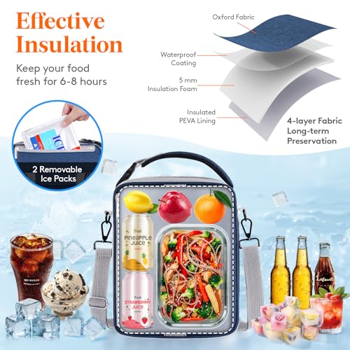 Insulated Lunch Box for Men