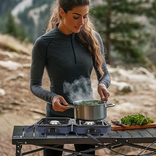 Propane Double Burner Two Burner Camp Stove