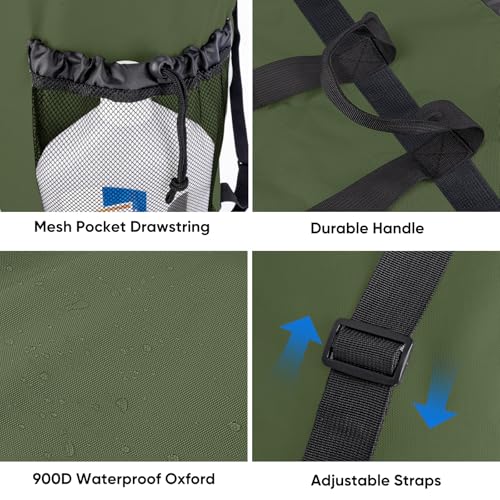 2PK 120L Laundry Bag Backpack (2 Count)