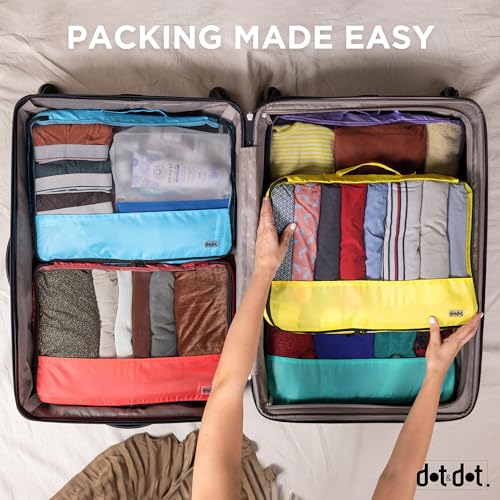 Large Packing Cubes for Travel 10pc Set (10 Count)