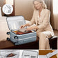 26 Inch Large Checked Luggage PC Hard Shell Luggage Top Opening Travel Luggage Suitcases with Wheels for Woman Men