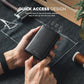 Pop up Card Wallet Minimalist Cash Wallets RFID Blocking Leather Smart Credit Card Holder with ID window for Men