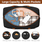 Weekender Bag for Women 21.5" Travel Duffel Large Carry On Bag 3PCS (3 Count)