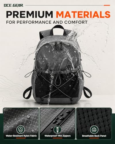 Small Backpack for Women Men Lightweight Travel Backpack Waterproof Hiking Daypack Casual Outdoor Backpack for Daily Use