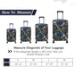 Travel Luggage Cover Suitcase Protector Fits 18