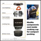 MiniMo Camping and Backpacking Stove Cooking System with Adjustable Heat Control