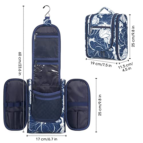Small Hanging Travel Toiletry Bag Cosmetic Make up Organizer for Women and Men