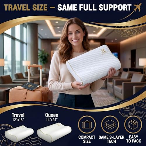Travel Memory Foam Cervical Pillow