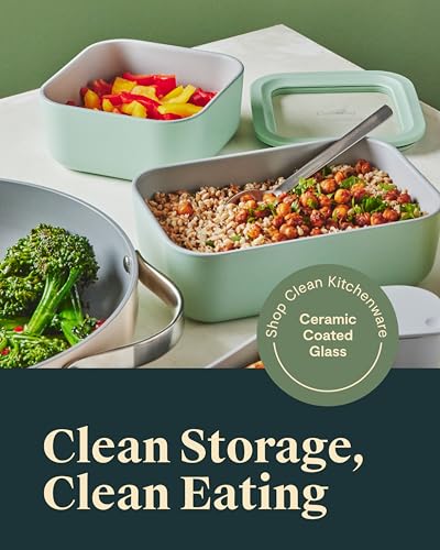 Glass Food Storage Container with Lid