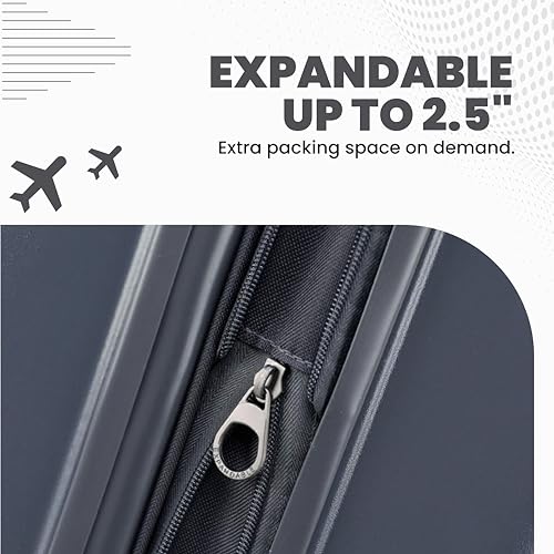 Carve 29 Inch Large Checked Baggage Expandable Hardside Upright Suitcase