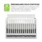 Harper 4-in-1 Convertible Crib, Snow White, GreenGuard Gold Certified