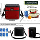 6 Can 5L Lunch Bag for Women Men Portable Lunch Box Small Cooler Bag Soft Collapsible Reusable Insulated Lunch Tote for Everyday Work Travel