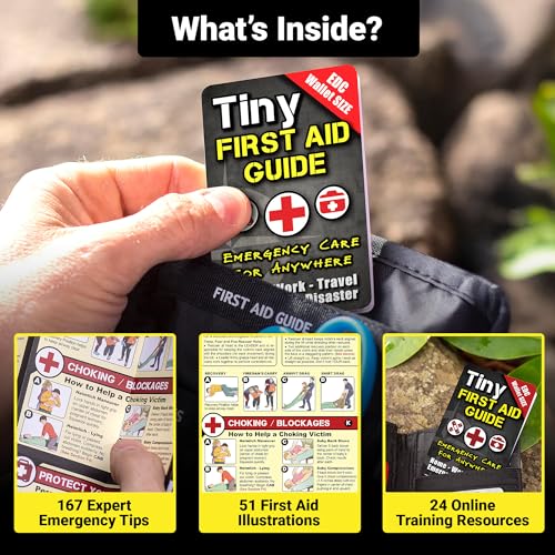 Tiny First Aid & Disaster Guide Set (2 Count)