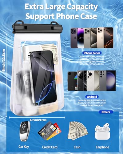 IPX8 Floating Waterproof Phone Pouch