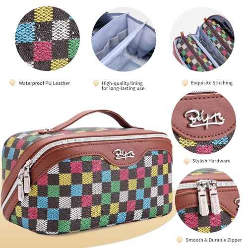 Travel Makeup Bag Organizer Cosmetic Bag (3 Count)