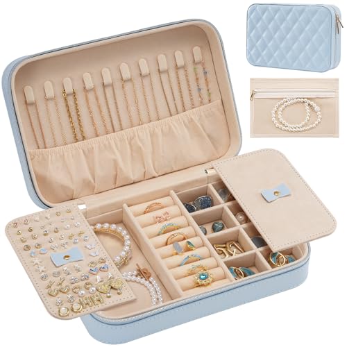 Travel Jewelry Case for Women Girls