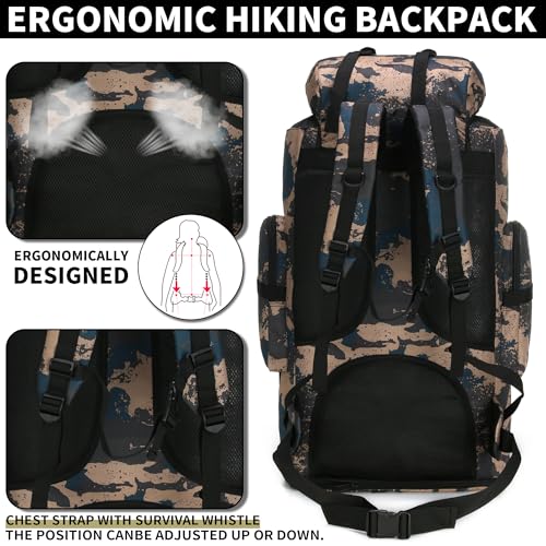 Hiking Backpack for Men 70L