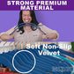 Velvet Hangers 50 Pack Non Slip Mediterranean Blue Rose Gold Hooks (50 Count)