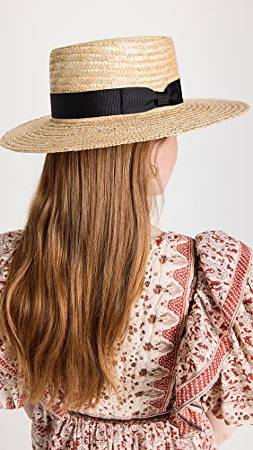 Women's Spencer Straw Boater Hat