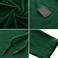 Mens Fashion Athletic Hoodies Sport Sweatshirt Solid Color Fleece Pullover Dark Green XX