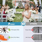 Windproof Travel Umbrellas for Rain and Sun (2 Count)