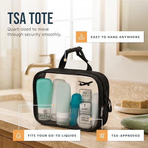 3 Piece Travel Toiletry Bag Set