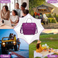Purple Lunch Box for Women Insulated Lunch Bag Fits Bento Boxes