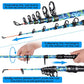 Telescopic Fishing Rod and Reel Combo