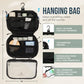 3 Piece Travel Toiletry Bag Set