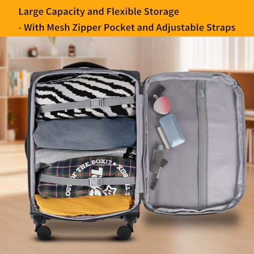 3 Piece Softside Expandable Luggage Set (3 Count)