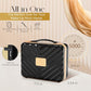 Lighted Makeup Case with Mirror + 10x Mini Mirror