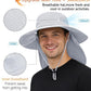 UPF 50+ Wide Brim Sun Hat with Neck Flap