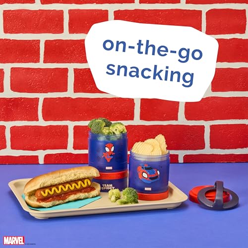 Spider Man Team Spidey Stackable Snack Containers for Babies