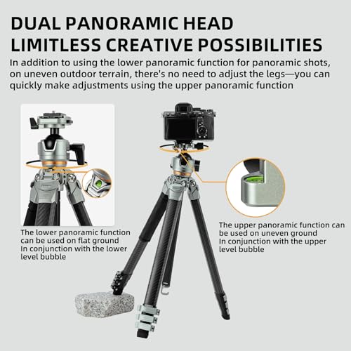 Compact Carbon Fiber Travel Tripod